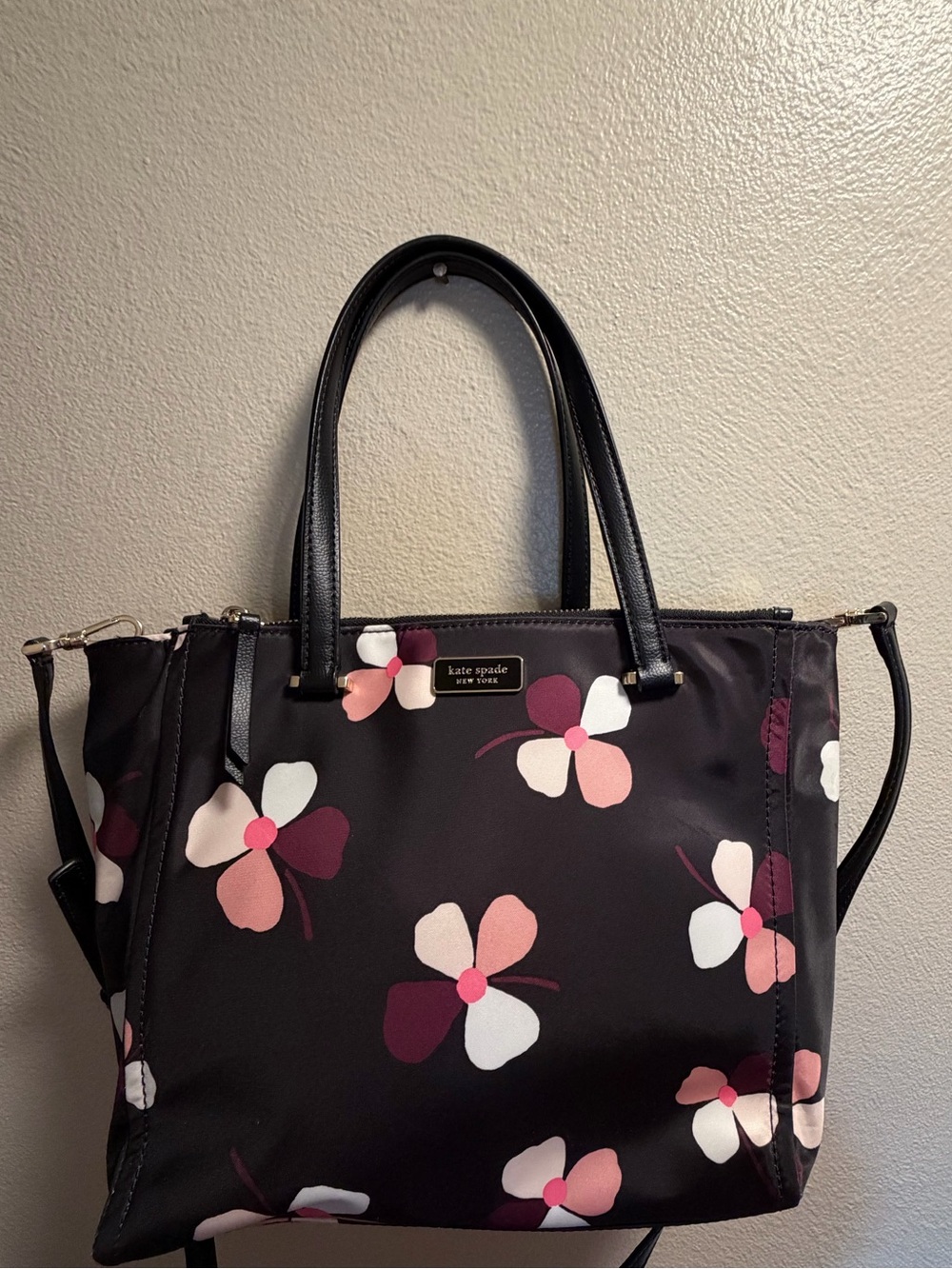 Gently Used Kate Spade NY Dawn Dusk Buds Medium Satchel